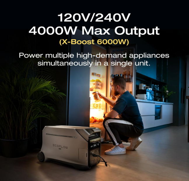 SolarEdge Nomad 3800 Solar Generator Kit with Dual 450W Panels – 3840Wh Capacity, 120V/240V Output, Off-Grid Backup Power for Homes, RVs & Outdoor Use